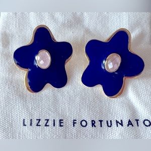 Lizzie Fortunato Camilo Stud earrings in Navy